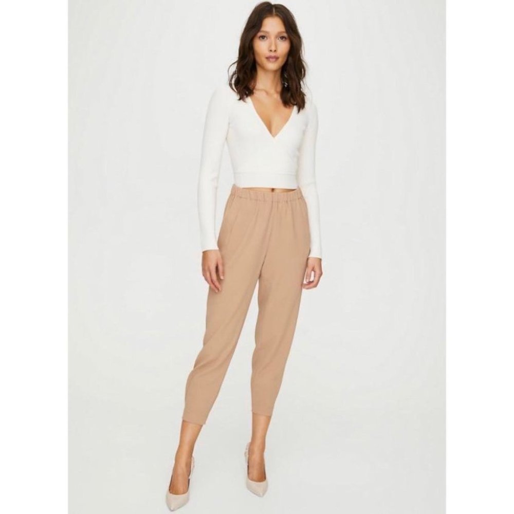 BABATON Dexter  Pant Trouser Camel Brown Small Aritzia